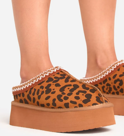 Leopard Tazzy Slippers