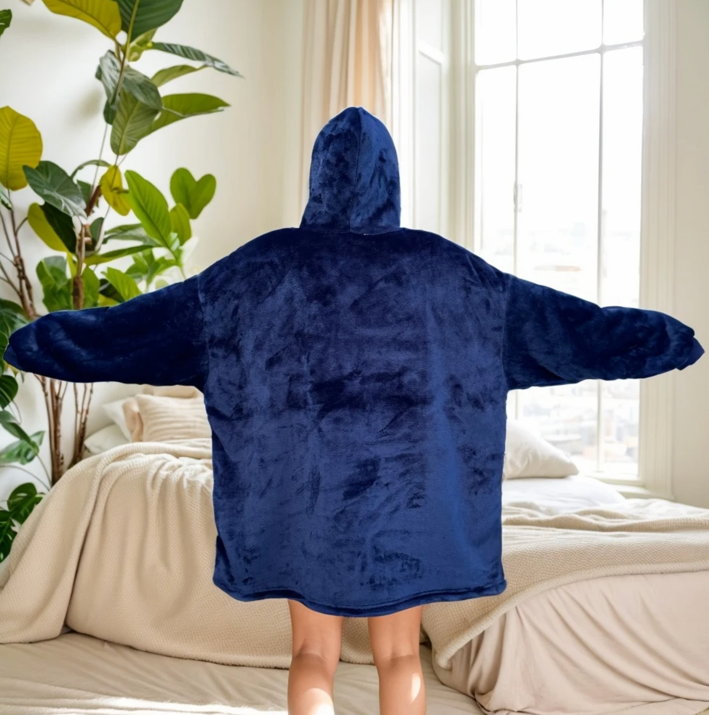 Tazzy Cozy Hoodie Blanket