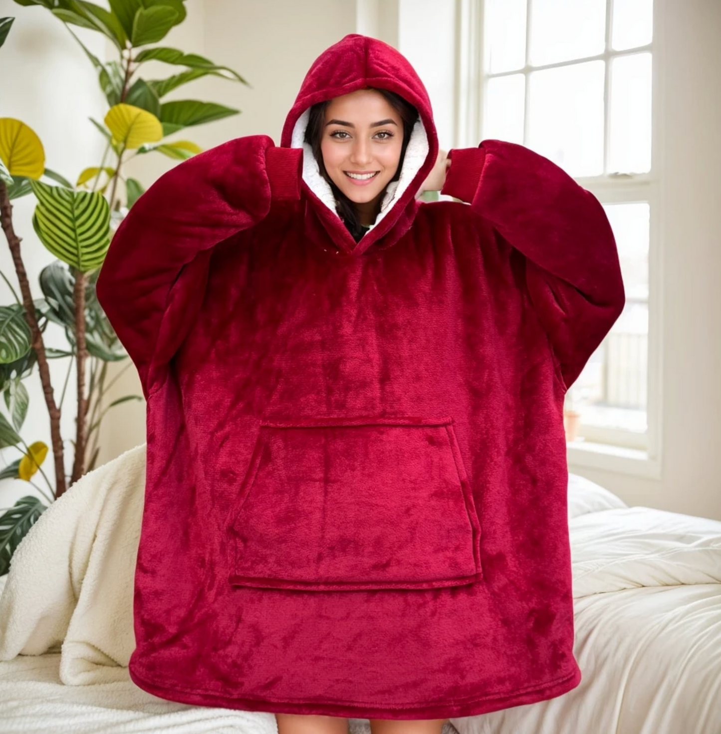 Tazzy Cozy Hoodie Blanket