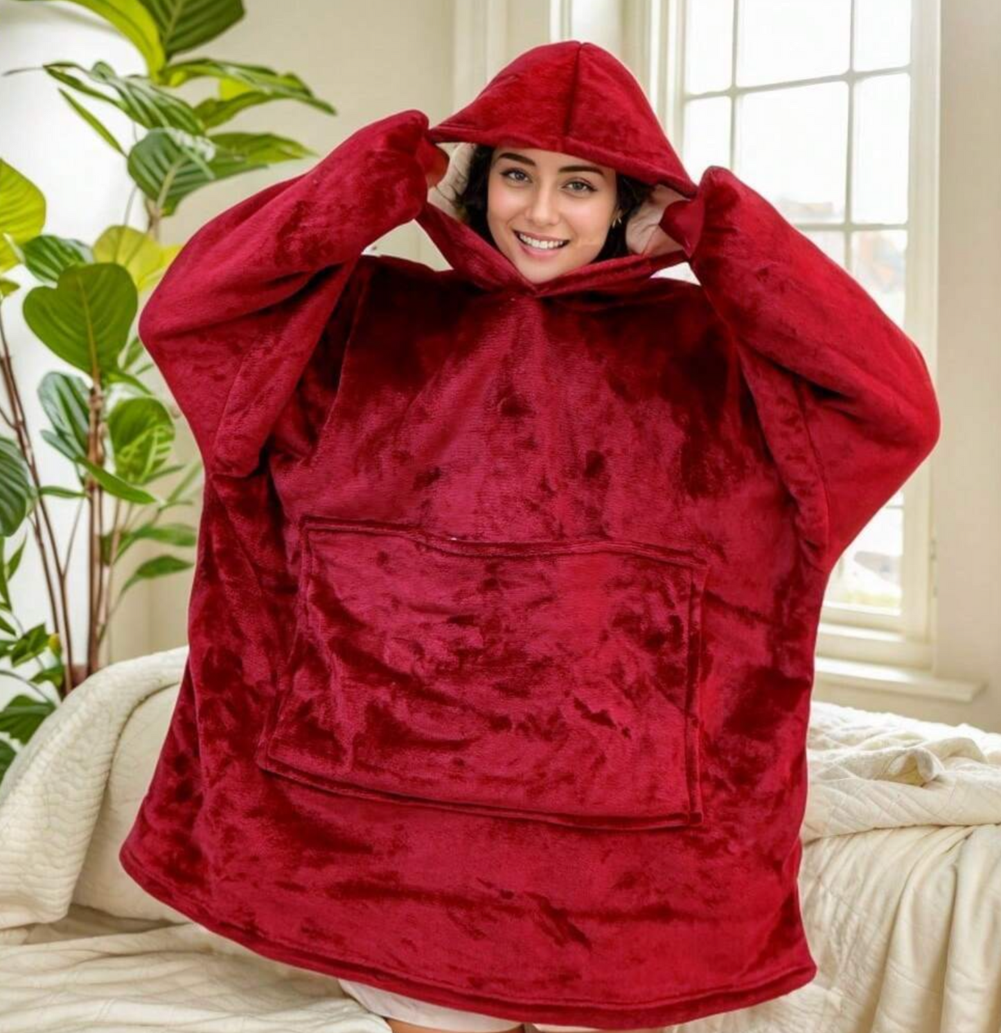 Tazzy Cozy Hoodie Blanket