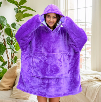 Tazzy Cozy Hoodie Blanket