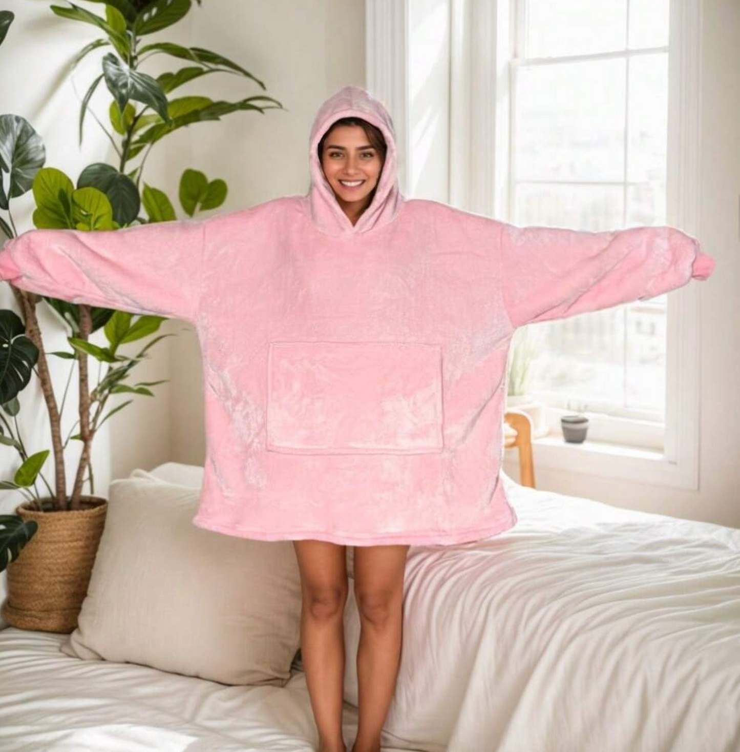 Tazzy Cozy Hoodie Blanket